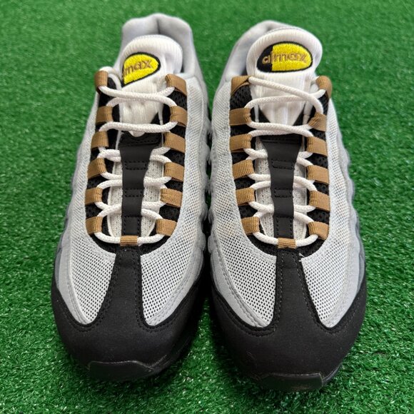 Nike Air Max 95 Icons Yellow Strike Mens Running Shoes DX4236-100 VNDS Sz 8 - Picture 2 of 7